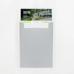 Calendrier chevalet vertical (21x7,5 cm) personnalisé - économique