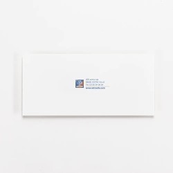 Carte de vœux personnalisée étui rouge à hublots