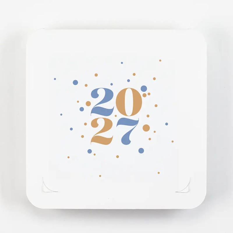 Carte de vœux personnalisée découpe pop up - Sapin