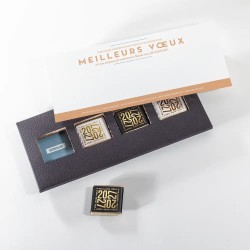 Boîte personnalisée avec chocolats - QuatroPlus