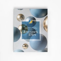 Calendrier de l'avent personnalisé carrés de chocolat - Book Equilibre