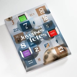 Calendrier de l'avent personnalisé Caramels artisanaux - Maxi Gourmand Equilibre