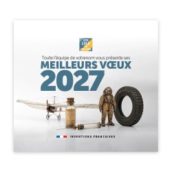 Calendrier chevalet intégral (15x18 cm) personnalisé - Inventions Françaises