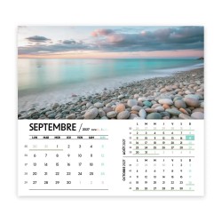 Calendrier chevalet personnalisé - économique