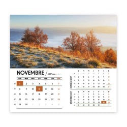 Calendrier chevalet personnalisé - économique