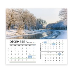 Calendrier chevalet personnalisé - économique