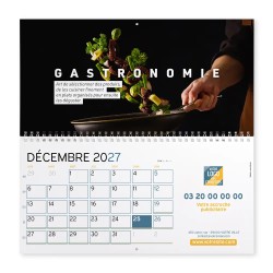 Calendrier mural (33x32 cm) personnalisé - Arts