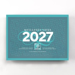 Coffret personnalisé calendrier et chocolats artisanaux - Trilogie Arabesque