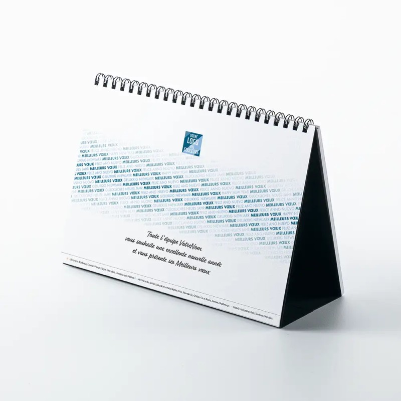 Coffret personnalisé calendrier et chocolats artisanaux - Trilogie Lattice