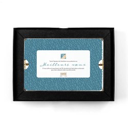 Coffret personnalisé calendrier et caramel artisanaux - Trilogie Typo