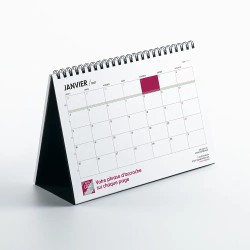 Coffret personnalisé calendrier et caramel artisanaux - Trilogie Réveillon