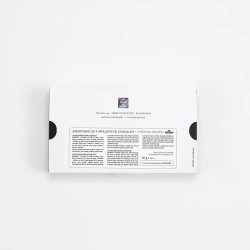 Boîte personnalisée avec 9 papillotes chocolat - Typo