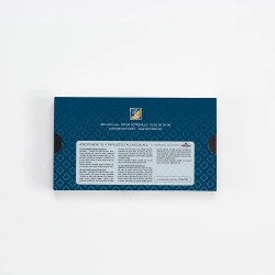 Boîte personnalisée avec 9 papillotes chocolat - Carrelis