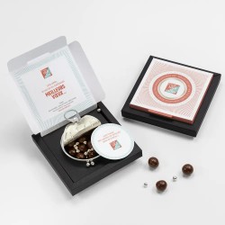 Boîte surprise personnalisée avec chocolats - MagicBox Solaire