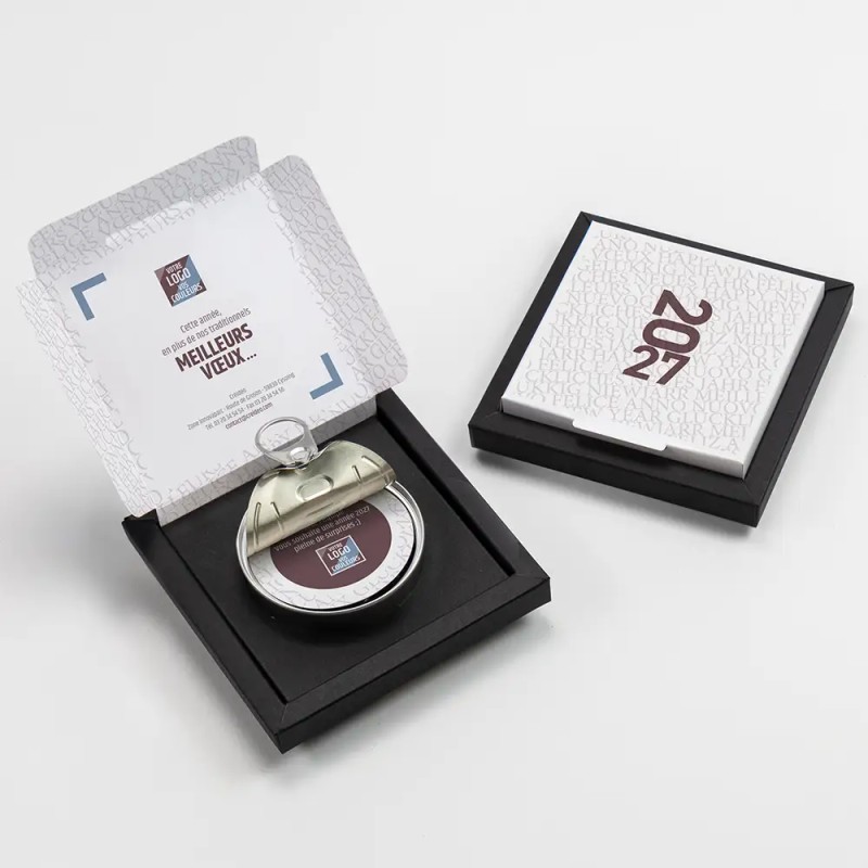 Boîte surprise personnalisée avec chocolats - MagicBox Typo