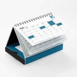 Coffret personnalisé avec calendrier et papillotes de chocolat - Calcao Alinéa