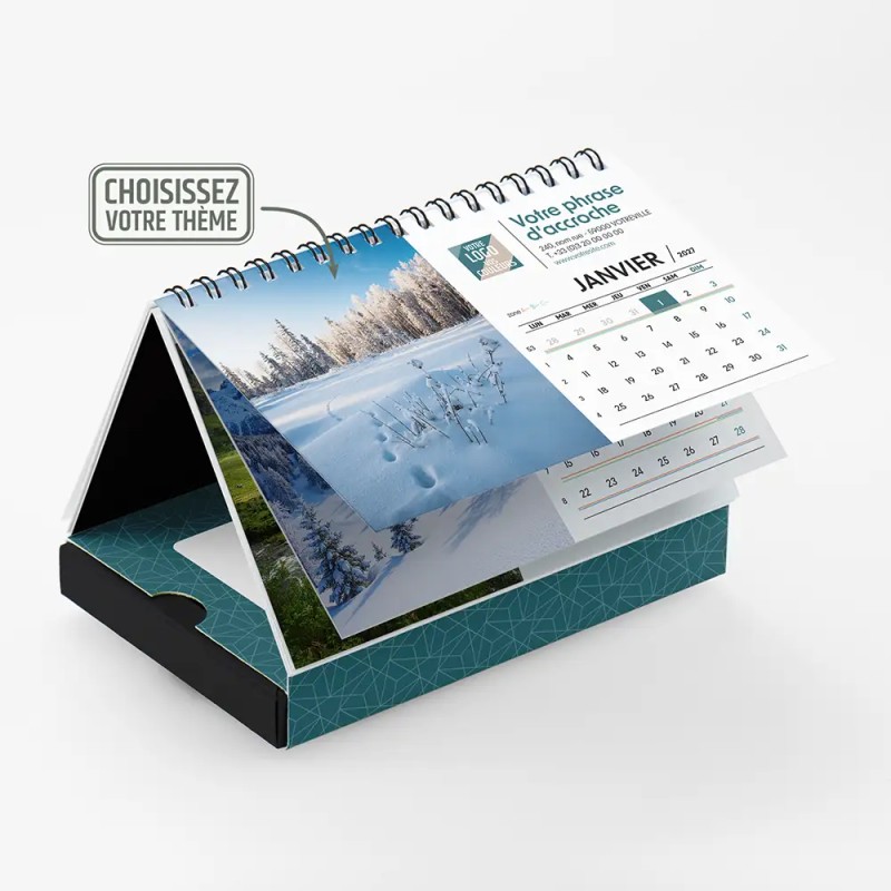 Coffret personnalisé calendrier et caramels artisanaux - Calcao Alinéa