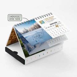 Coffret personnalisé calendrier et caramels artisanaux - Calcao Patchwork