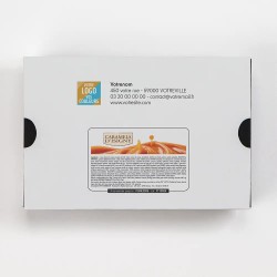 Coffret personnalisé calendrier et caramels artisanaux - Calcao Patchwork