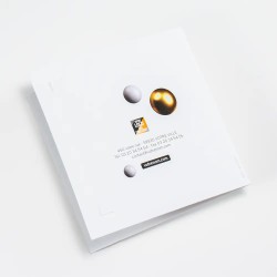 Carte de vœux personnalisée découpe pop up - City 3D