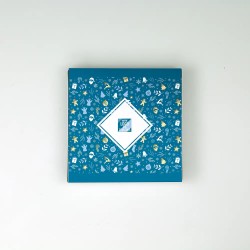 Coffret personnalisé calendrier et caramel artisanaux - Duologie Réveillon