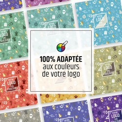 Coffret personnalisé calendrier et caramel artisanaux - Duologie Réveillon