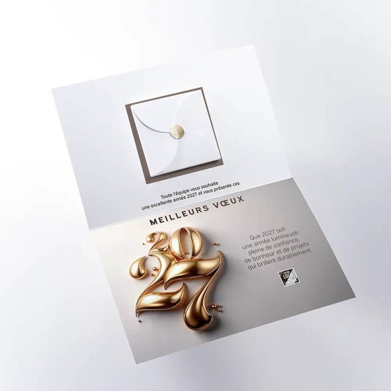 Carte calendrier avec chocolats Caléo - Aurum