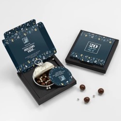 Boîte surprise personnalisée avec chocolats - MagicBox Réveillon