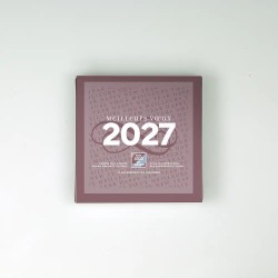 Coffret personnalisé calendrier et caramel artisanaux - Duologie Arabesque