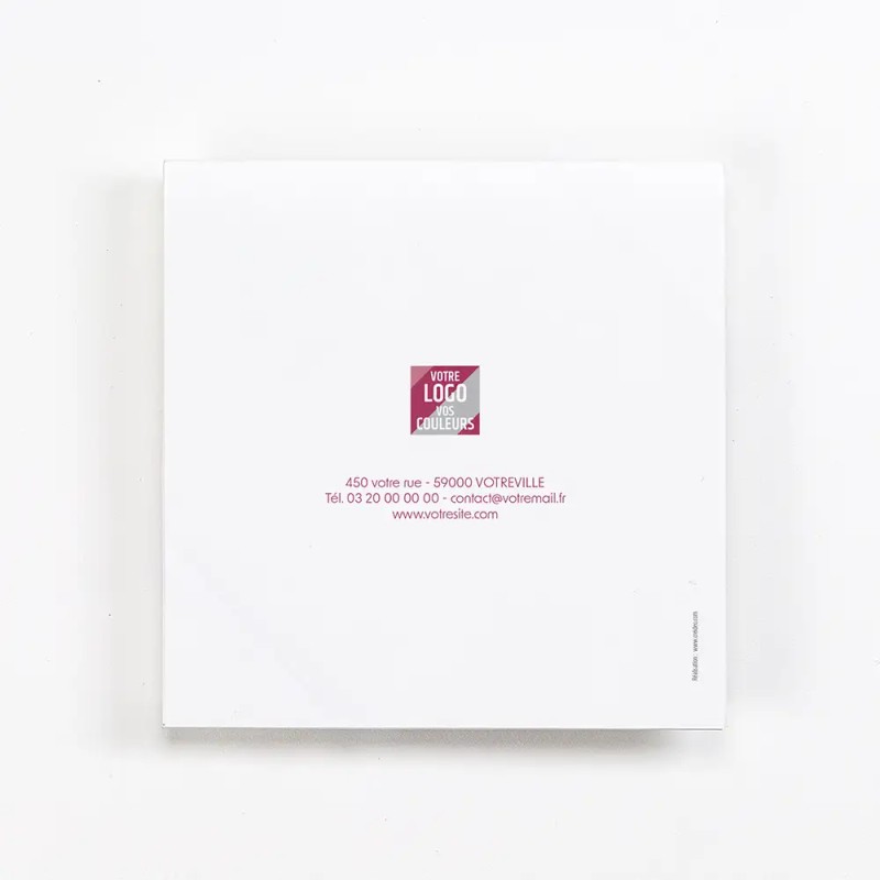 Carte de vœux personnalisée avec chocolats - Ecrin Alinéa