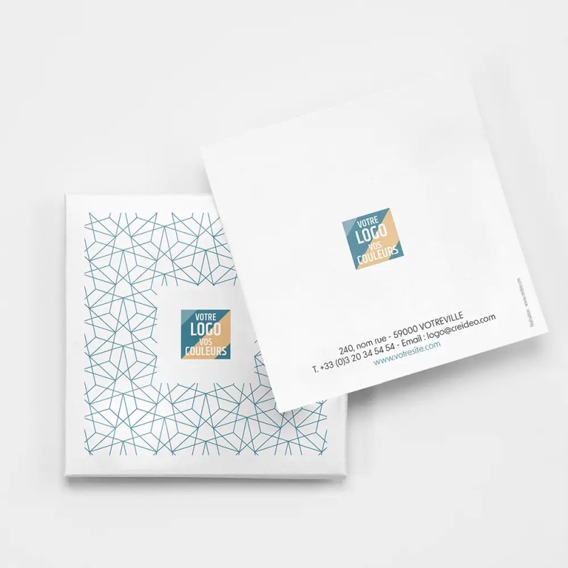 Carte de vœux personnalisée avec chocolats - ChocoPlis Alinéa