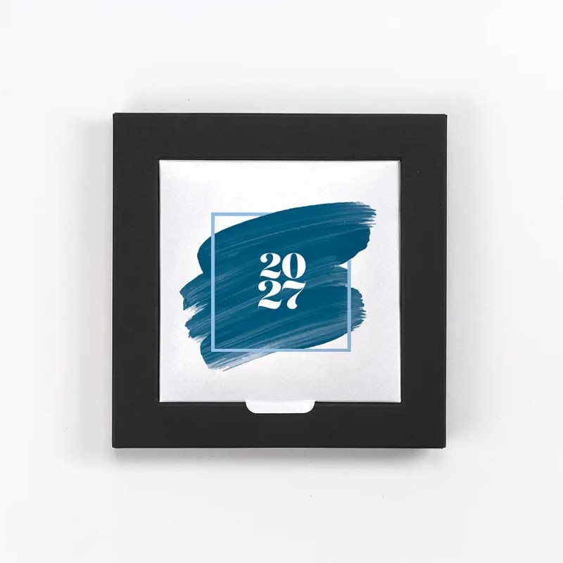 Calendrier cadre personnalisé avec chocolats - Calendélice Palette