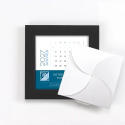 Calendrier cadre personnalisé avec chocolats - Calendélice Palette