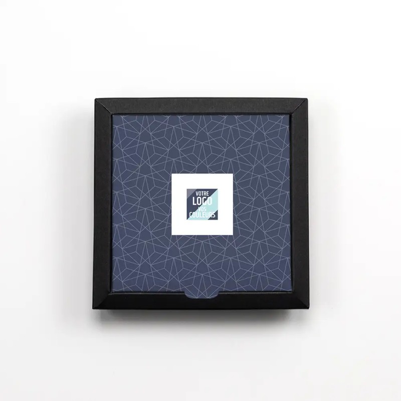 Carte de vœux personnalisée avec chocolats - Chocoffret Alinéa