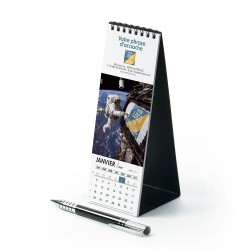 Calendrier chevalet vertical (21x7,5 cm) personnalisé - Logo intégré Grandiose