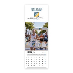 Calendrier chevalet vertical (21x7,5 cm) personnalisé - Logo intégré Grandiose