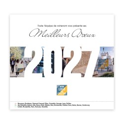 Calendrier chevalet intégral (15x18 cm) personnalisé - Logo intégré Grandiose