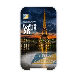 Calendrier support téléphone personnalisé - Visiocal Logo intégré Grandiose