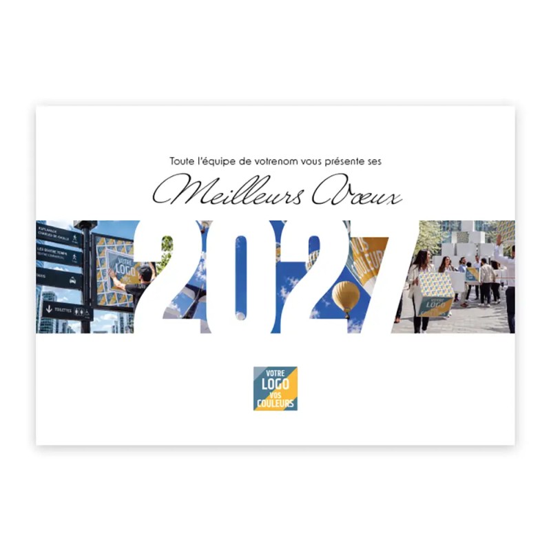Calendrier chevalet A5 (21x15 cm) personnalisé - Logo intégré Grandiose