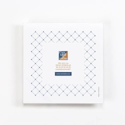 Carte de vœux personnalisée avec chocolats - Ecrin Grid