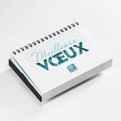 Coffret personnalisé calendrier et Post-it  - Calcao Typo