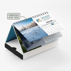 Coffret personnalisé calendrier et chocolats artisanaux - Calcao Typo