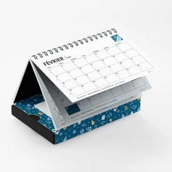 Coffret personnalisé calendrier et caramels artisanaux - Calcao Réveillon