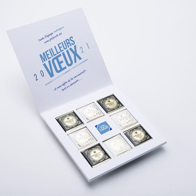 Carte De Voeux Chocolat 8 Chocolats Creideo