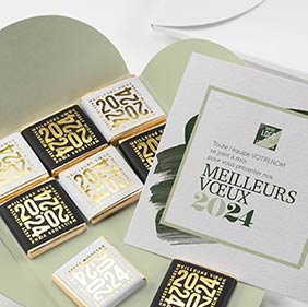 Carte De Voeux Chocolat 8 Chocolats Creideo