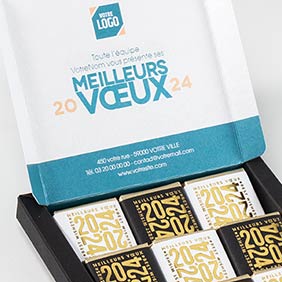 Carte De Voeux Chocolat 8 Chocolats Creideo