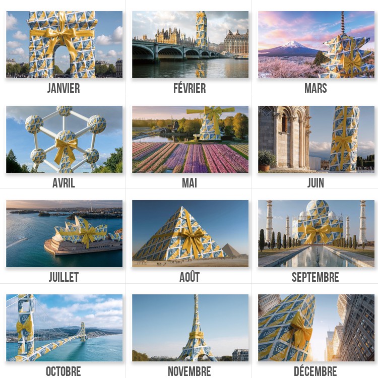Les 12 photos du thème Votre Logo MONUMENT EMBALLE