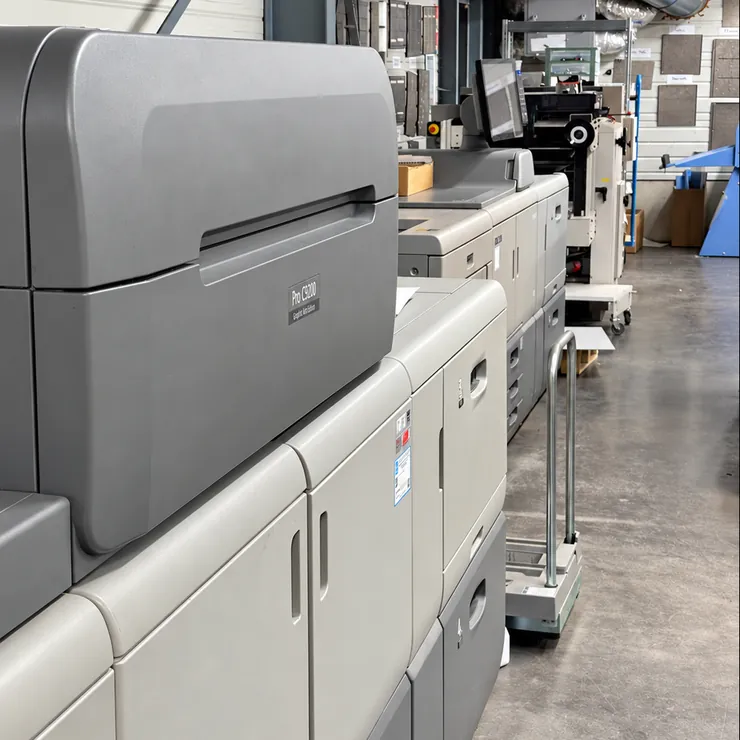 Presse Ricoh dans l’atelier Créidéo