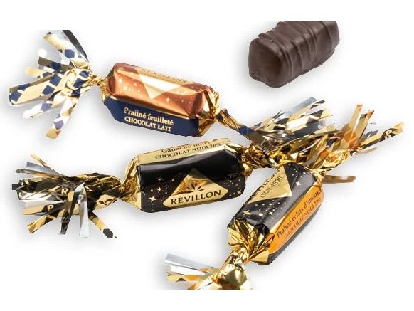 Papillotes et chocolats Révillon